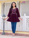 Bubbly Vol 13 By Tips Tops Embroidery Rayon Western Ladies Top Wholesale Shop In Surat
